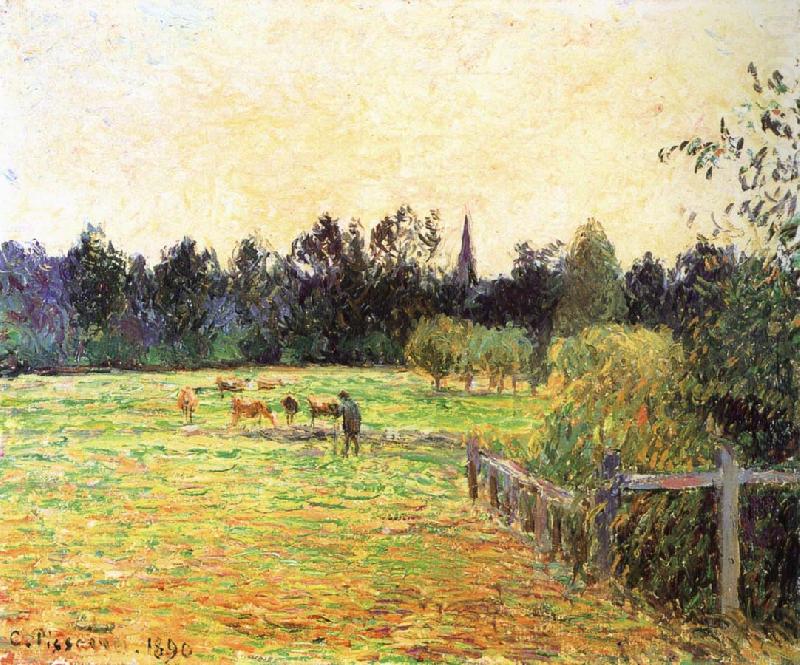 Cattle, Camille Pissarro